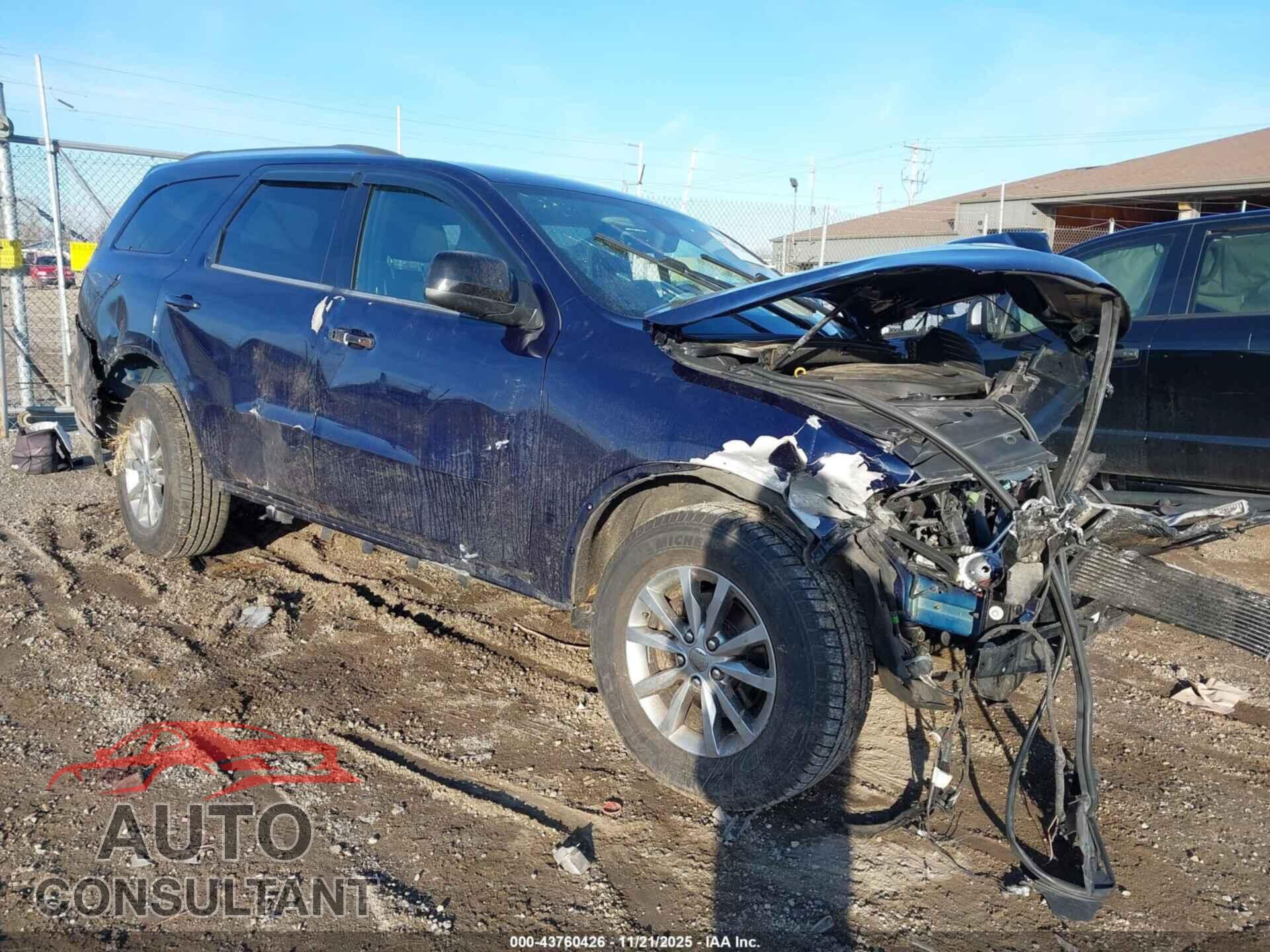 DODGE DURANGO 2017 - 1C4RDJAG2HC686212