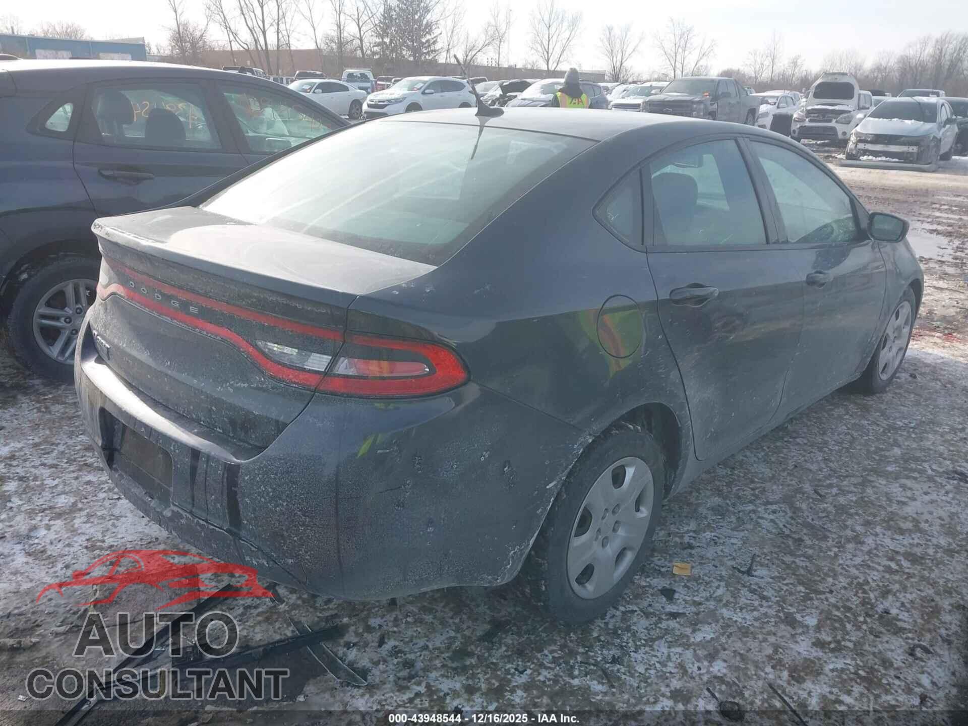 DODGE DART 2013 - 1C3CDFAA9DD303566