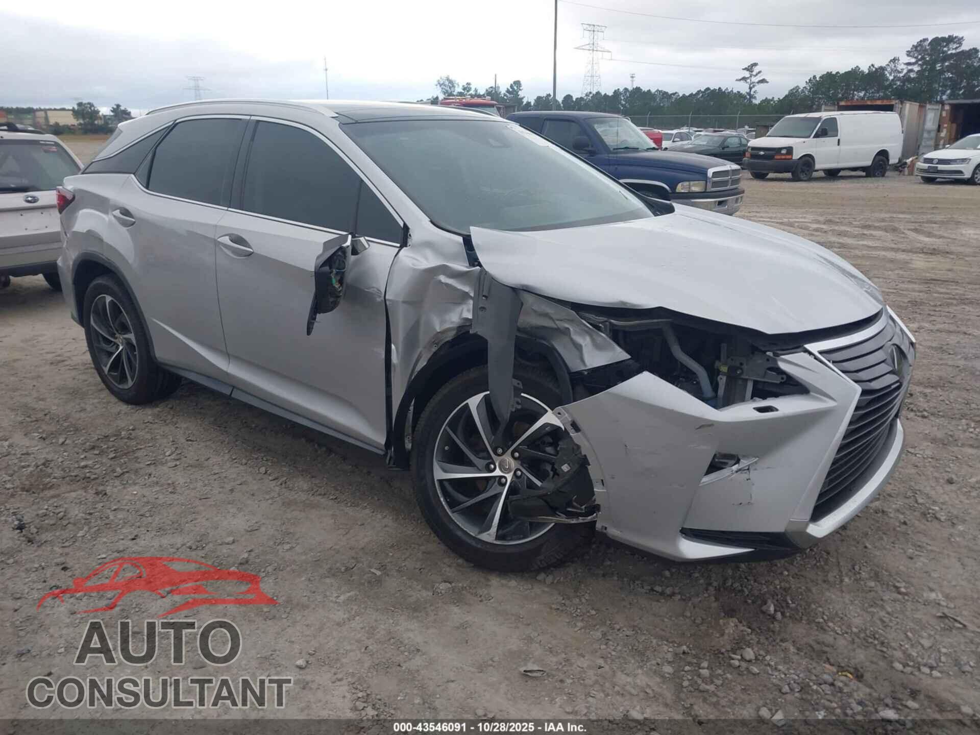 LEXUS RX 350 2017 - 2T2ZZMCA6HC044753