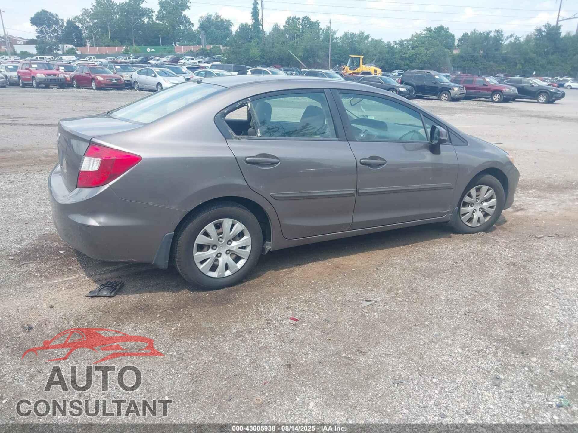 HONDA CIVIC 2012 - JHMFB2F57CS003231