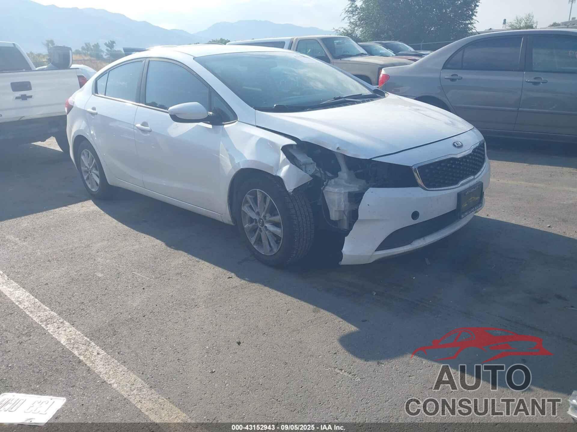 KIA FORTE 2017 - 3KPFL4A79HE150082