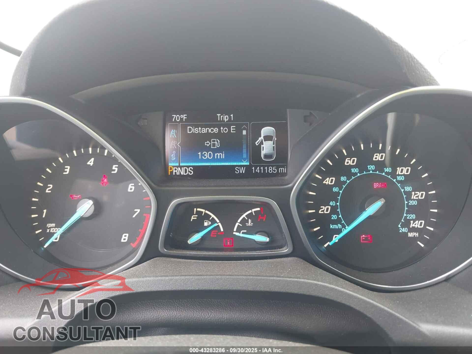 FORD ESCAPE 2013 - 1FMCU0HX7DUC86667