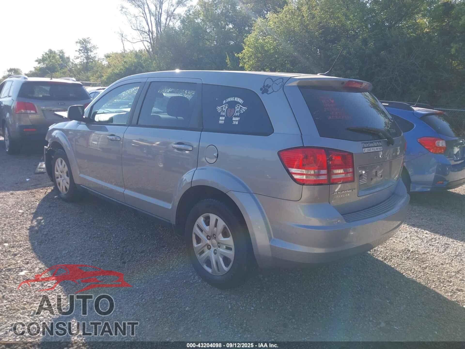 DODGE JOURNEY 2015 - 3C4PDCAB7FT735557