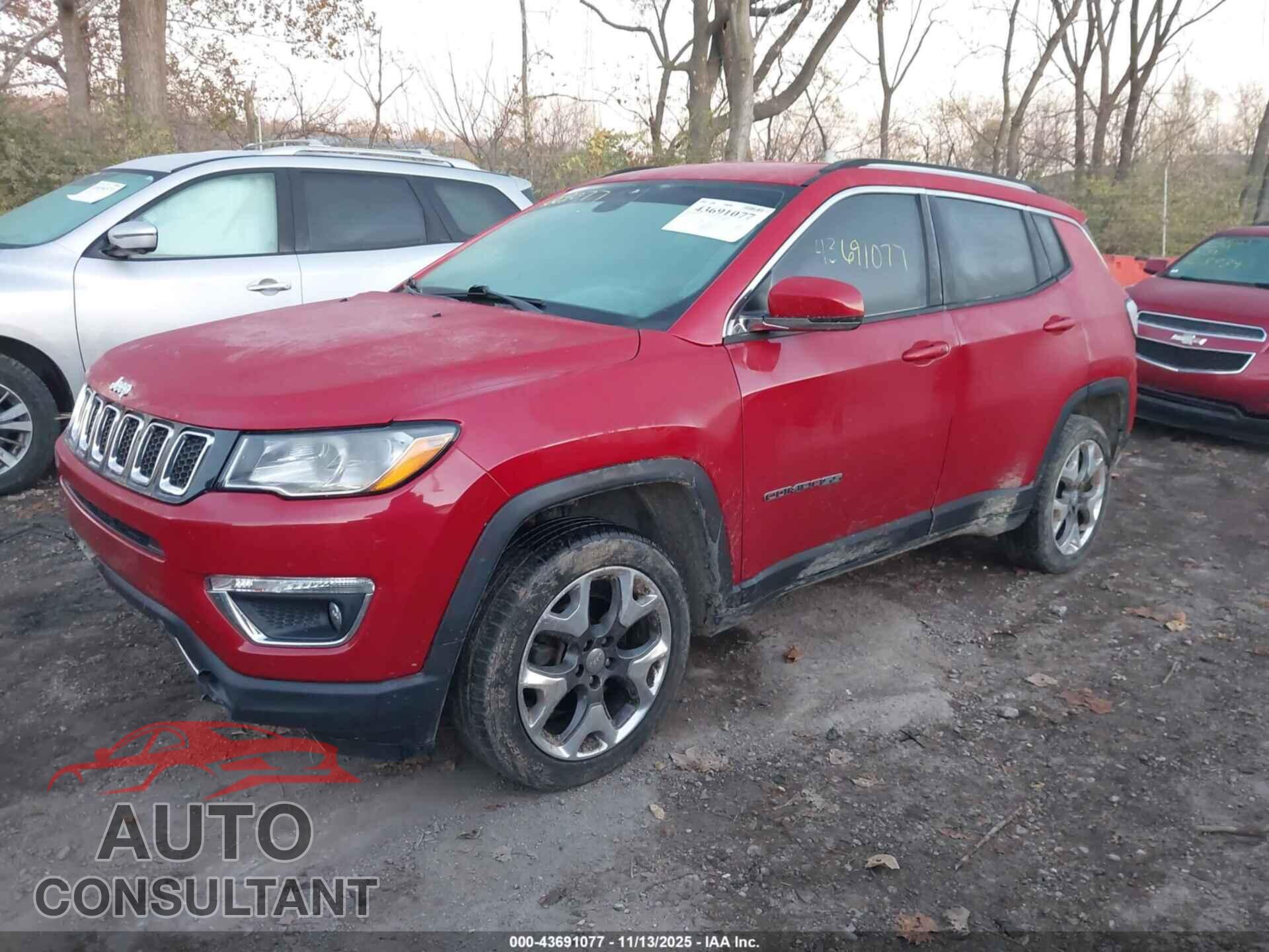 JEEP NEW COMPASS 2017 - 3C4NJDCB4HT629332
