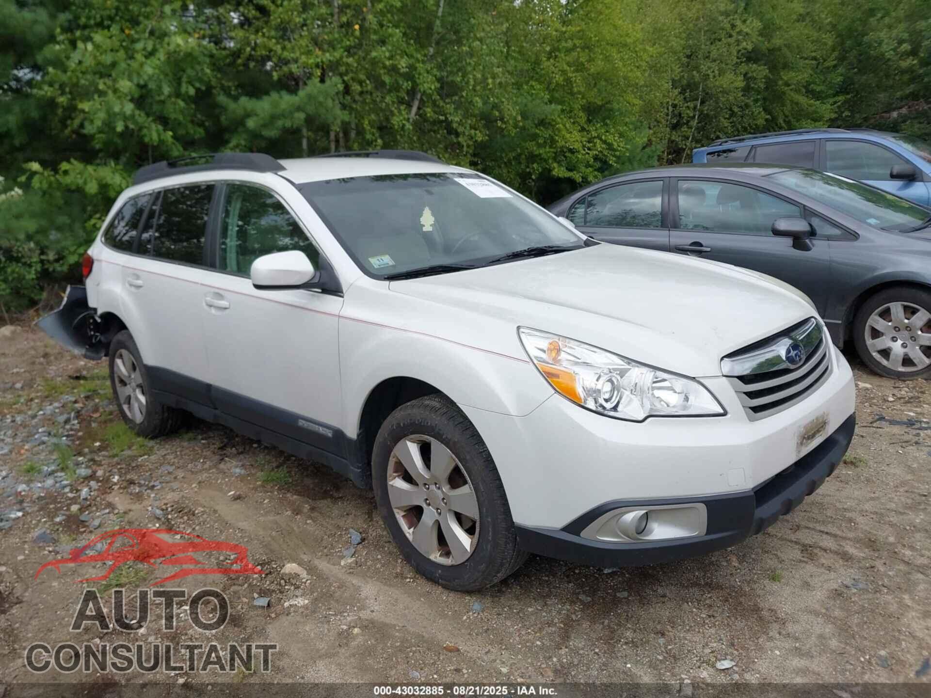 SUBARU OUTBACK 2011 - 4S4BRBCC8B3392481