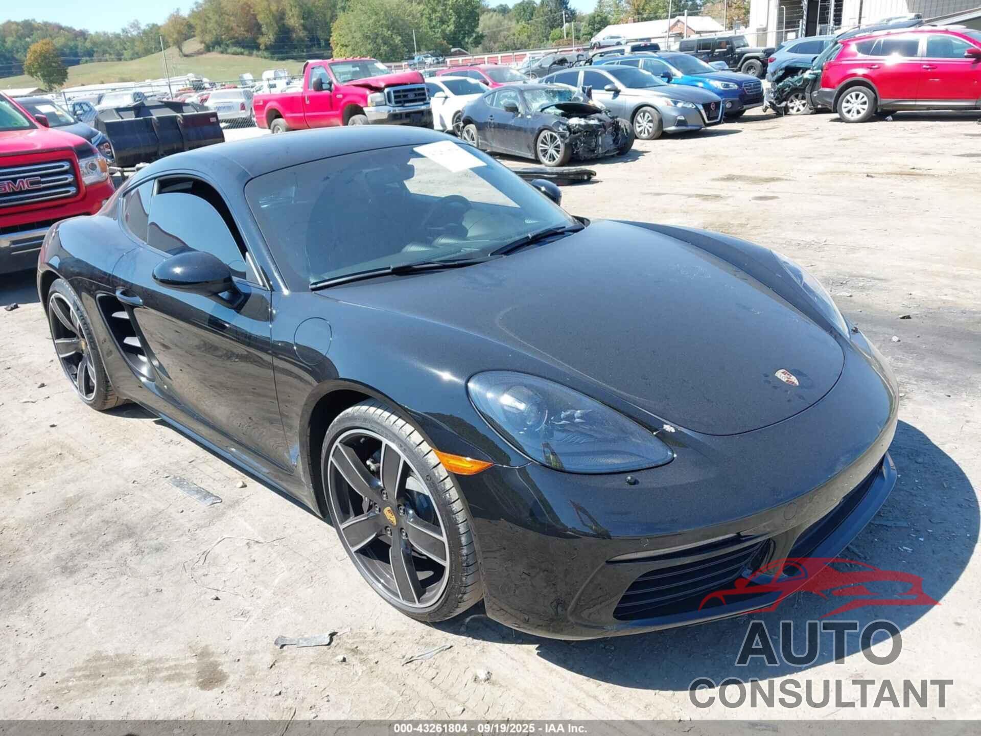 PORSCHE 718 CAYMAN 2018 - WP0AA2A83JK261002