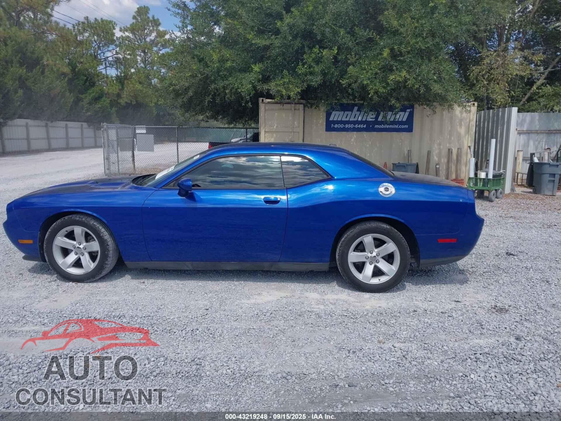 DODGE CHALLENGER 2012 - 2C3CDYAG0CH238835