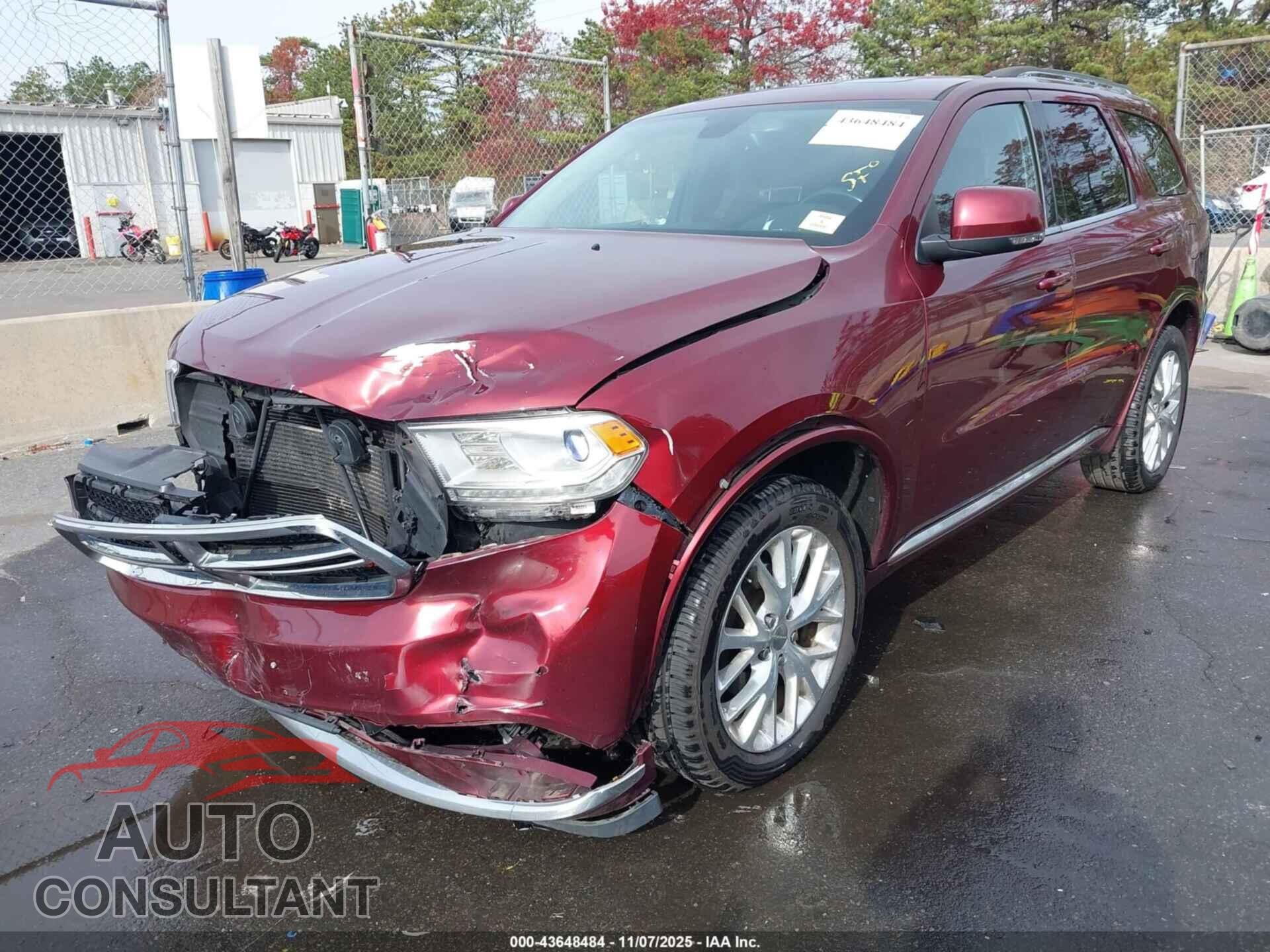 DODGE DURANGO 2016 - 1C4RDJDG7GC397935
