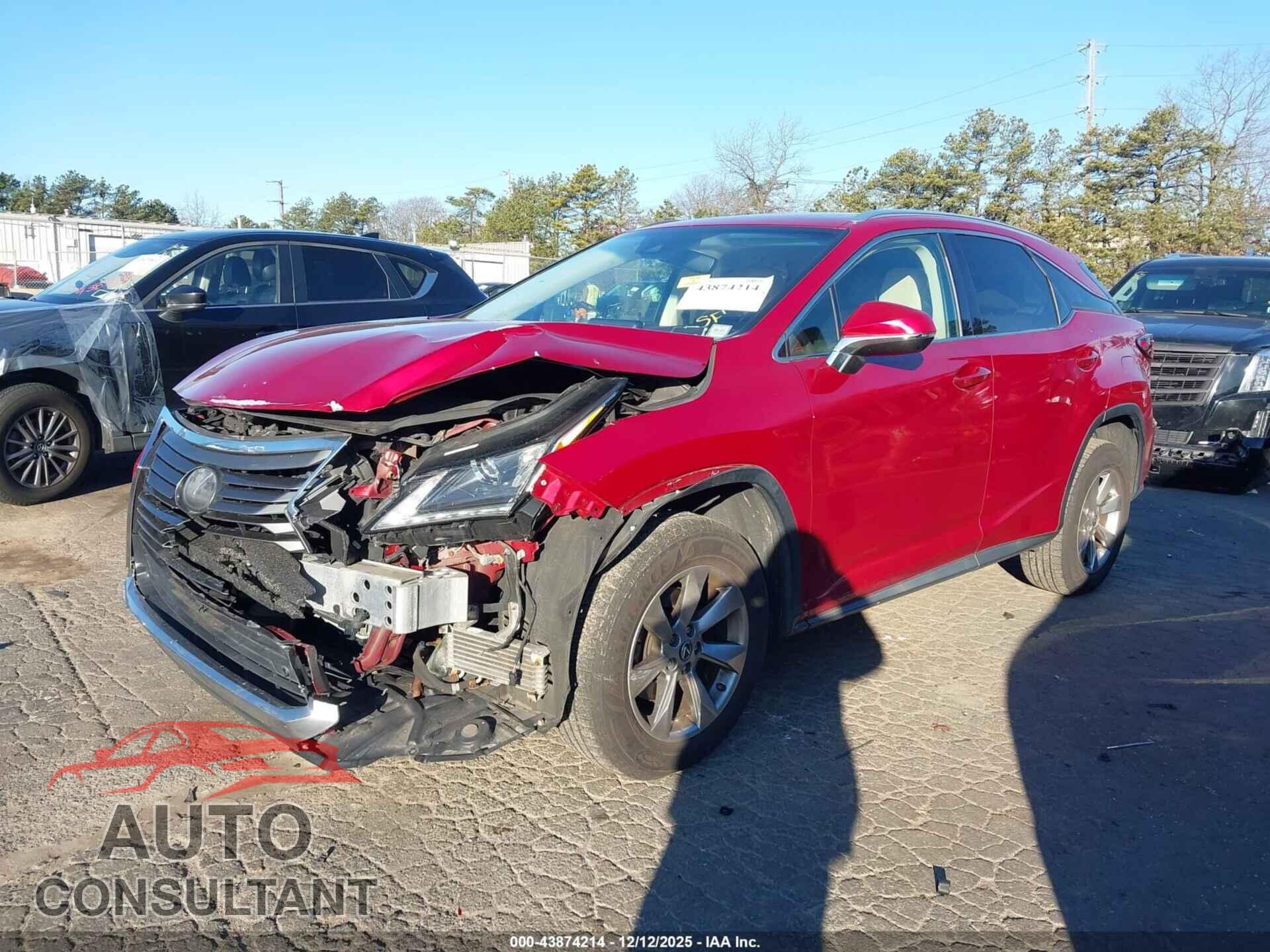 LEXUS RX 350 2019 - 2T2BZMCA2KC190849