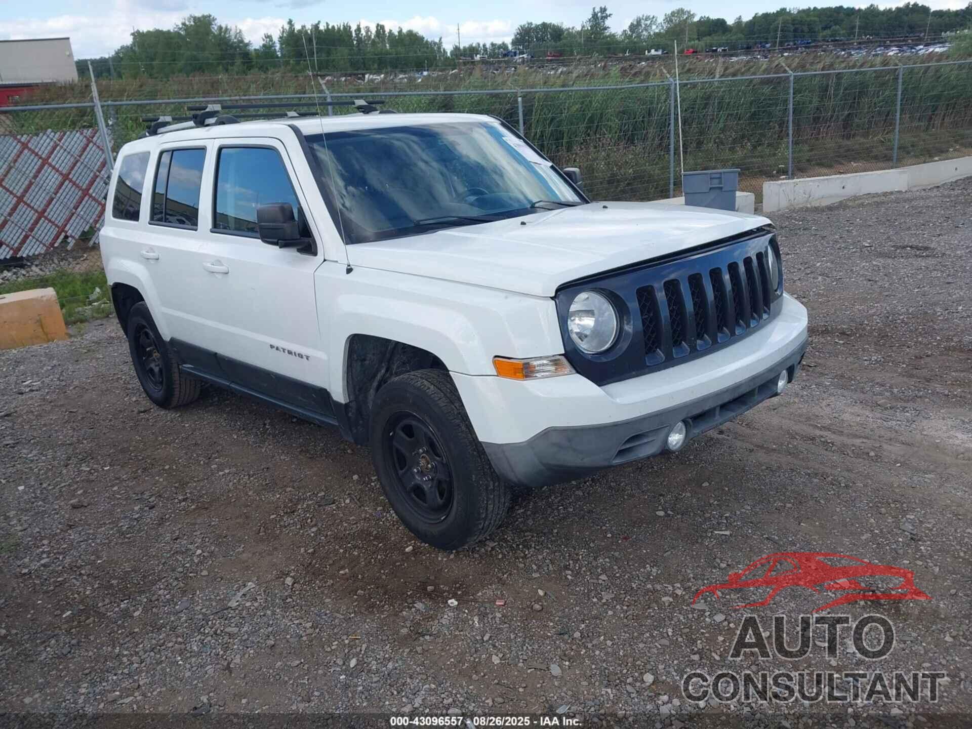 JEEP PATRIOT 2017 - 1C4NJRFB5HD210548
