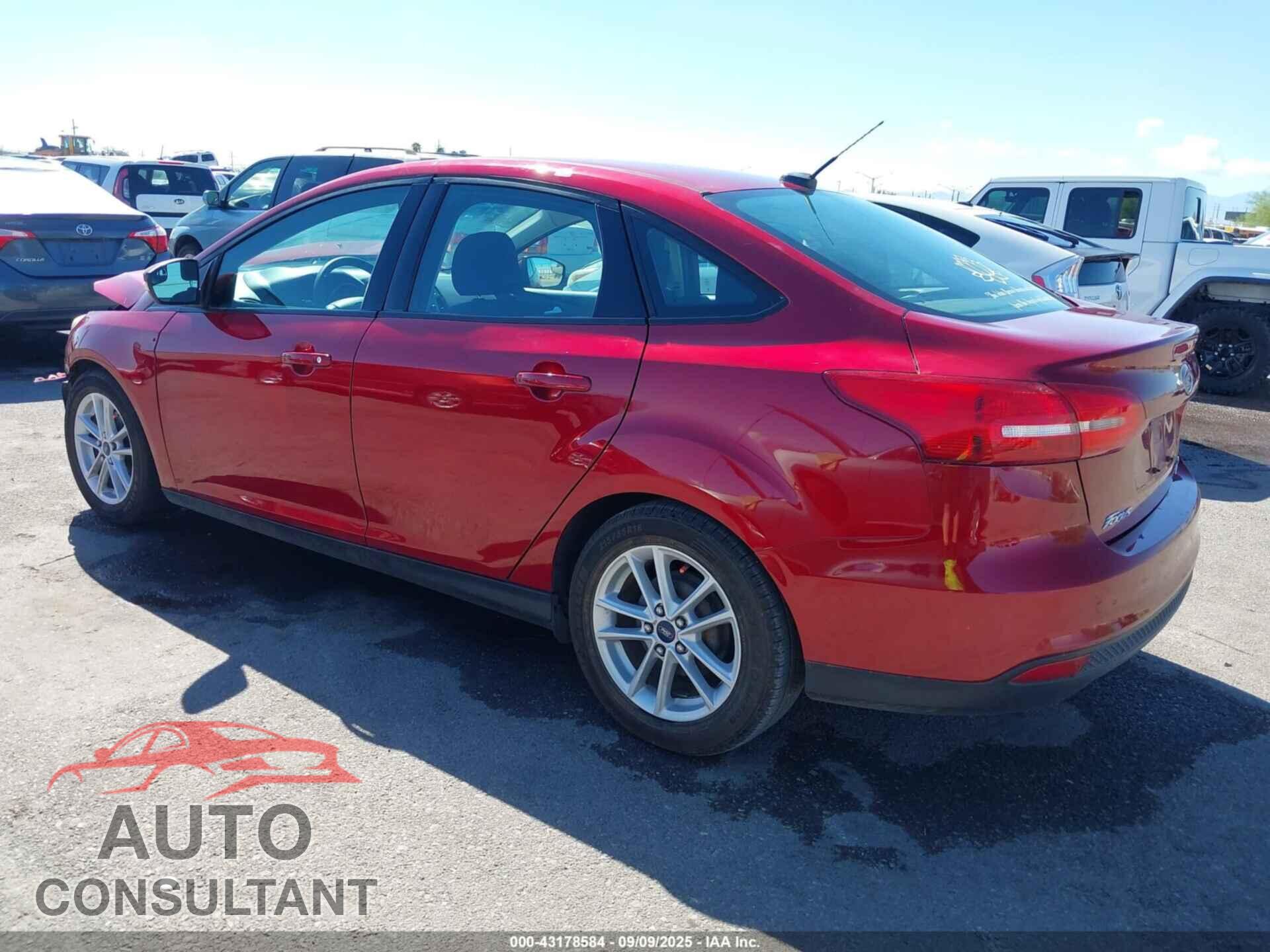 FORD FOCUS 2016 - 1FADP3F26GL208941