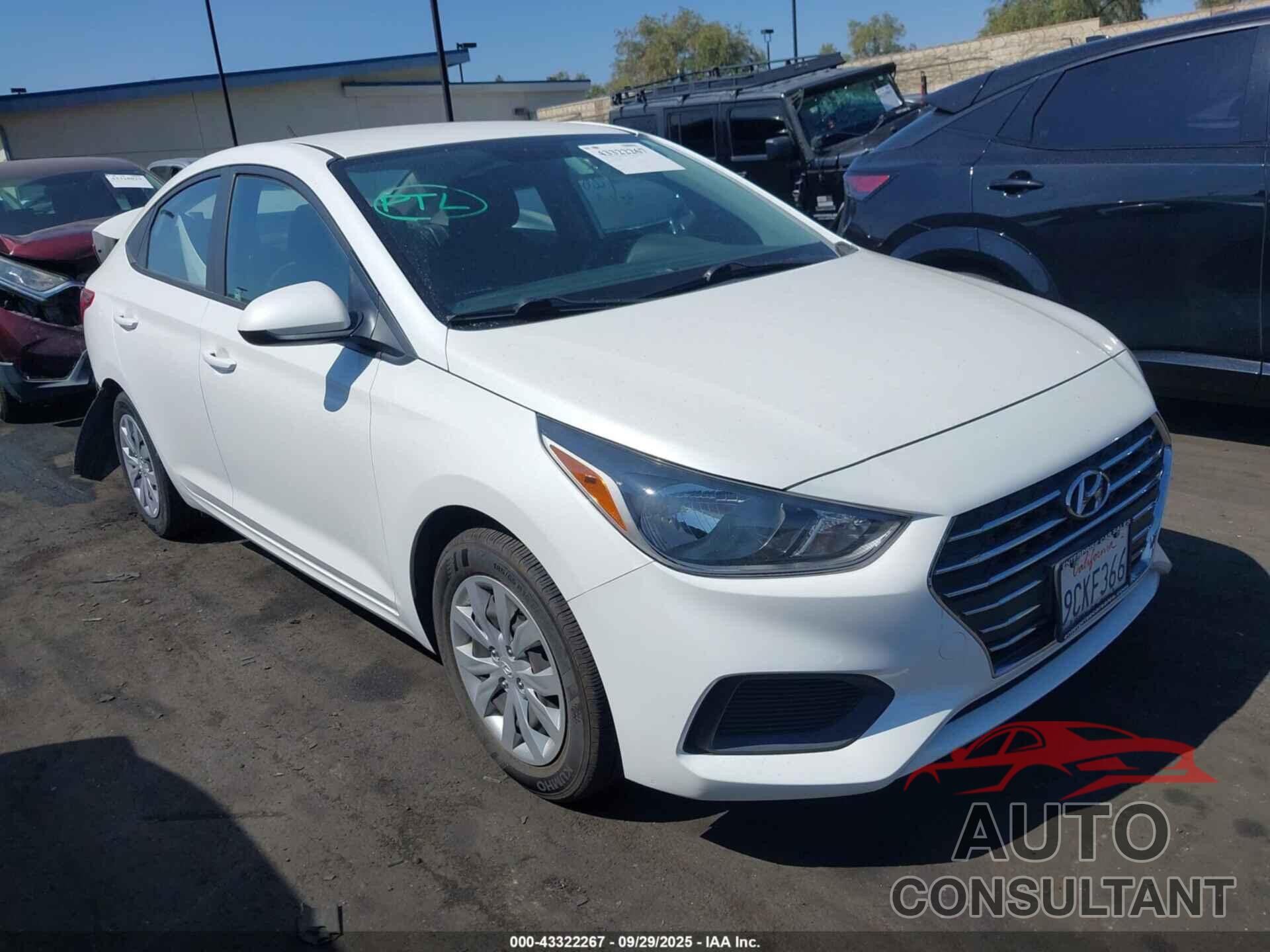 HYUNDAI ACCENT 2020 - 3KPC24A6XLE096779