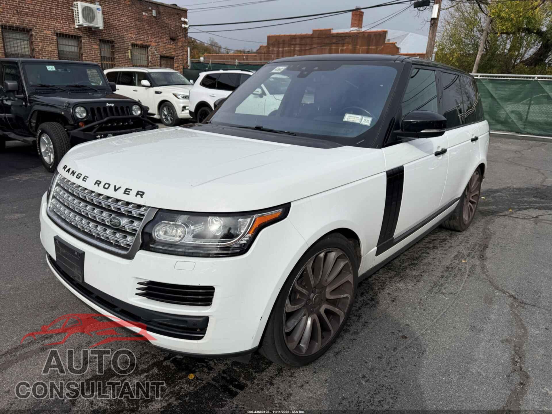 LAND ROVER RANGE ROVER 2017 - SALGS2FK5HA366337
