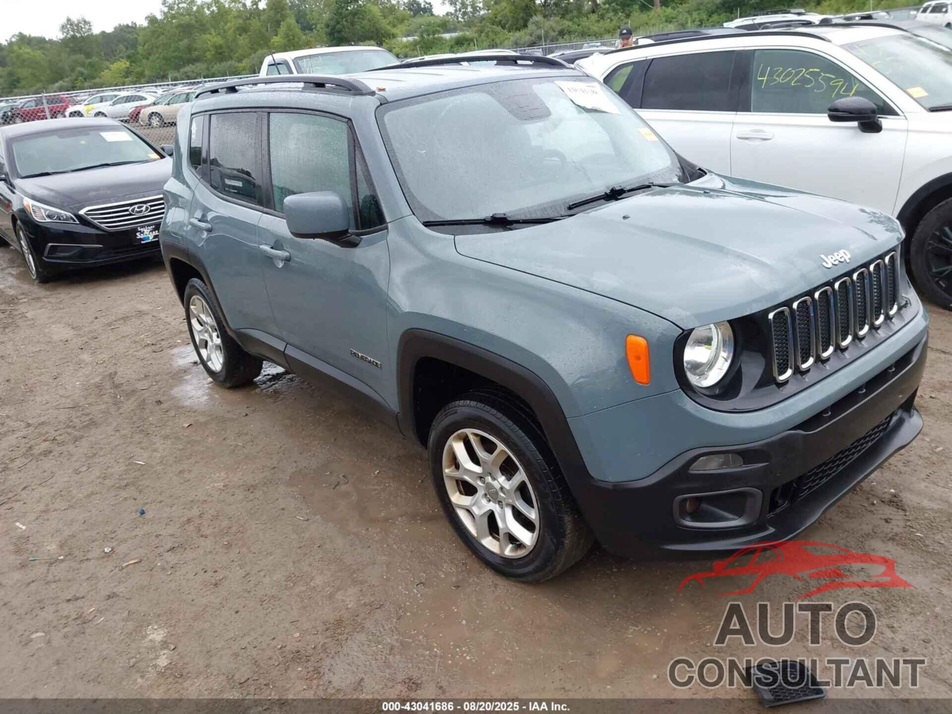 JEEP RENEGADE 2017 - ZACCJBBBXHPF25674