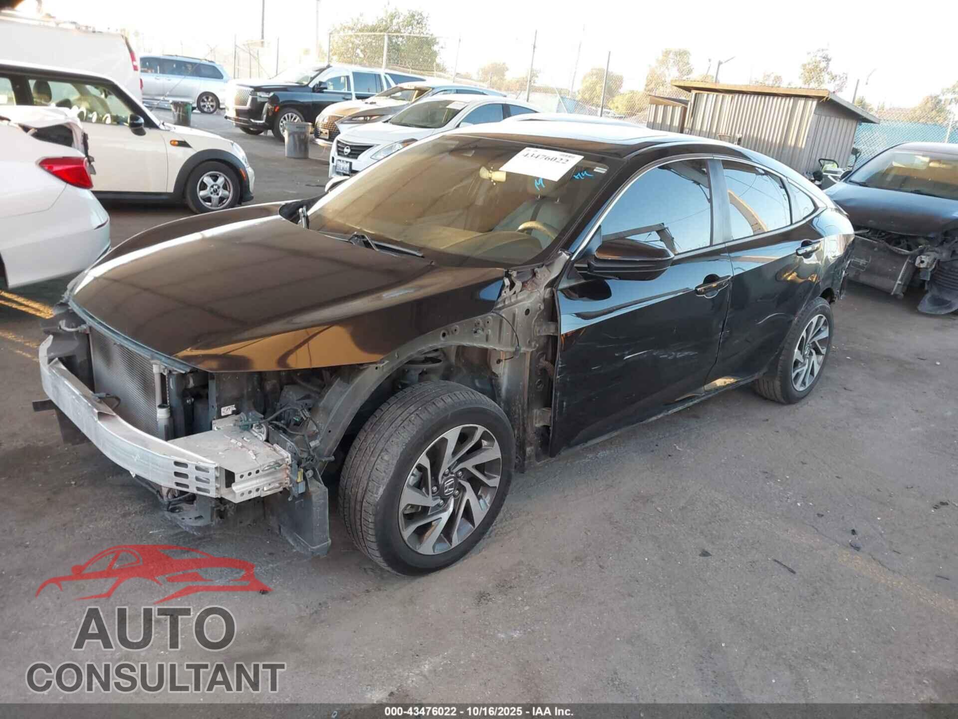 HONDA CIVIC 2016 - 2HGFC2F83GH546616