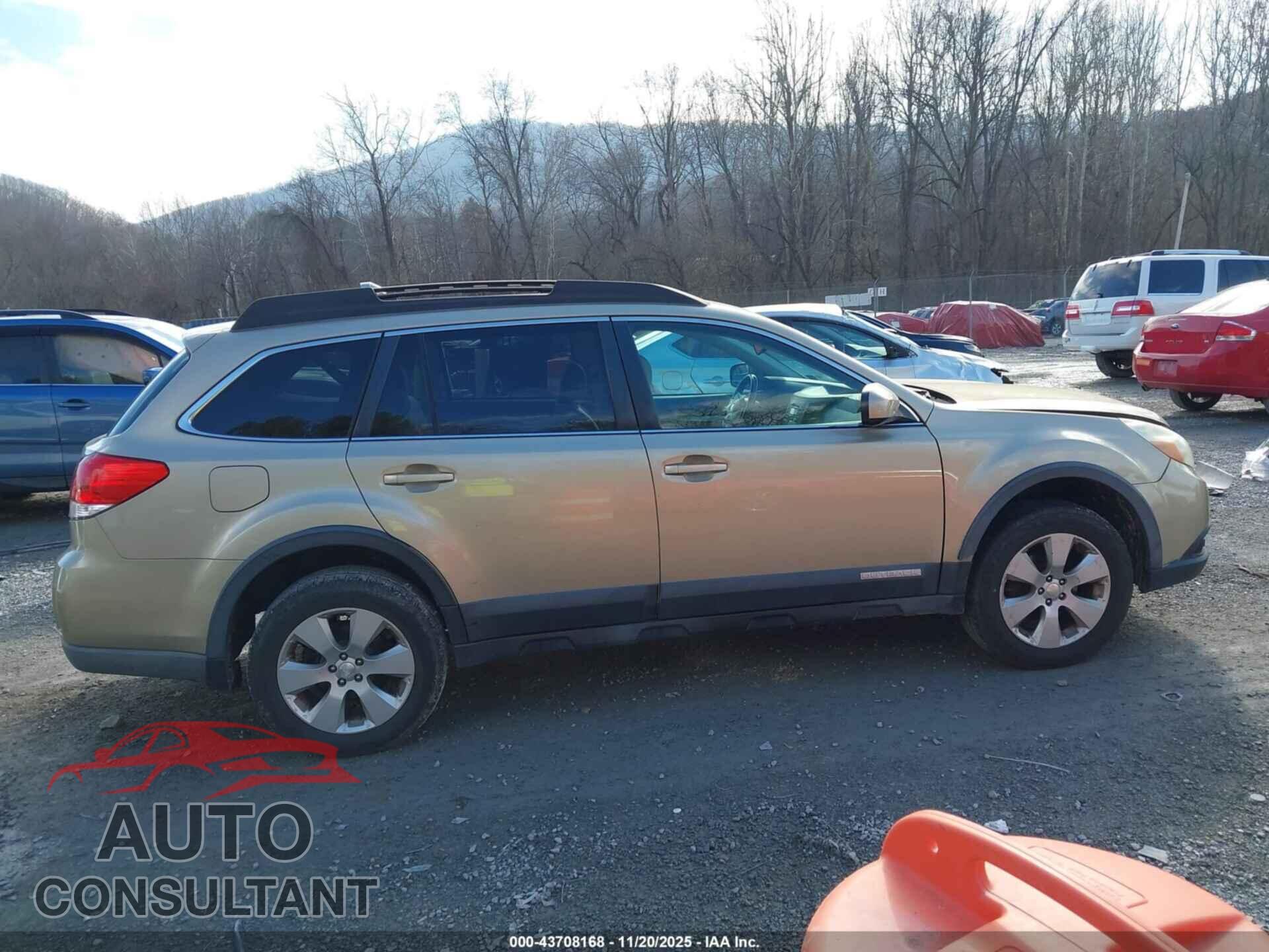 SUBARU OUTBACK 2010 - 4S4BRCEC8A3311030