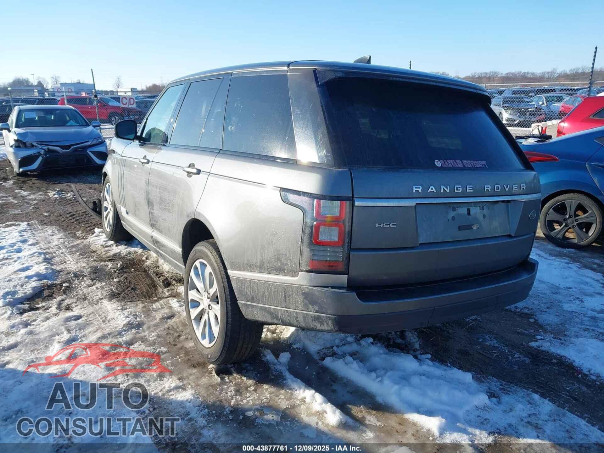 LAND ROVER RANGE ROVER 2017 - SALGS2FV6HA375509