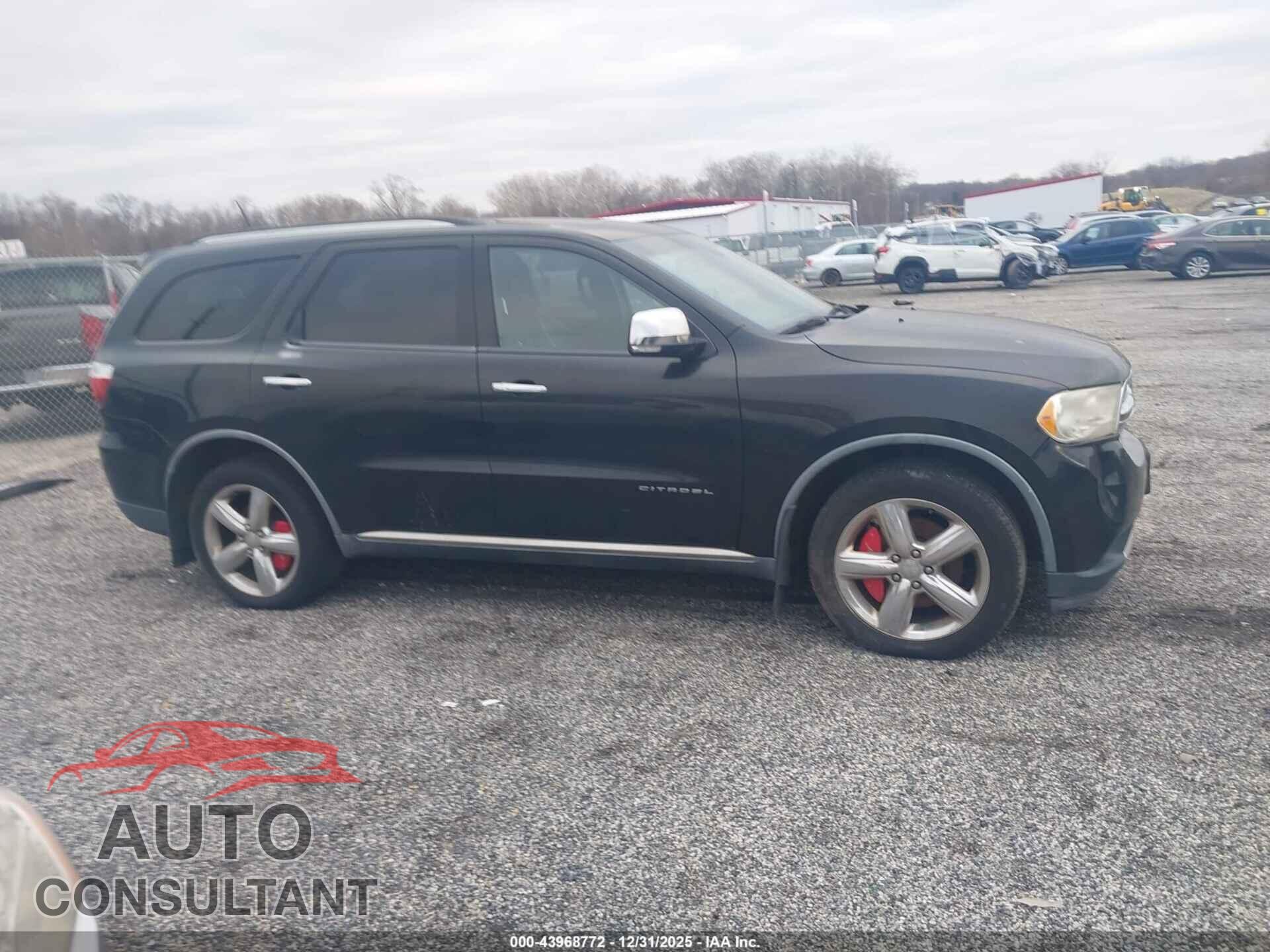 DODGE DURANGO 2012 - 1C4SDJET0CC211658