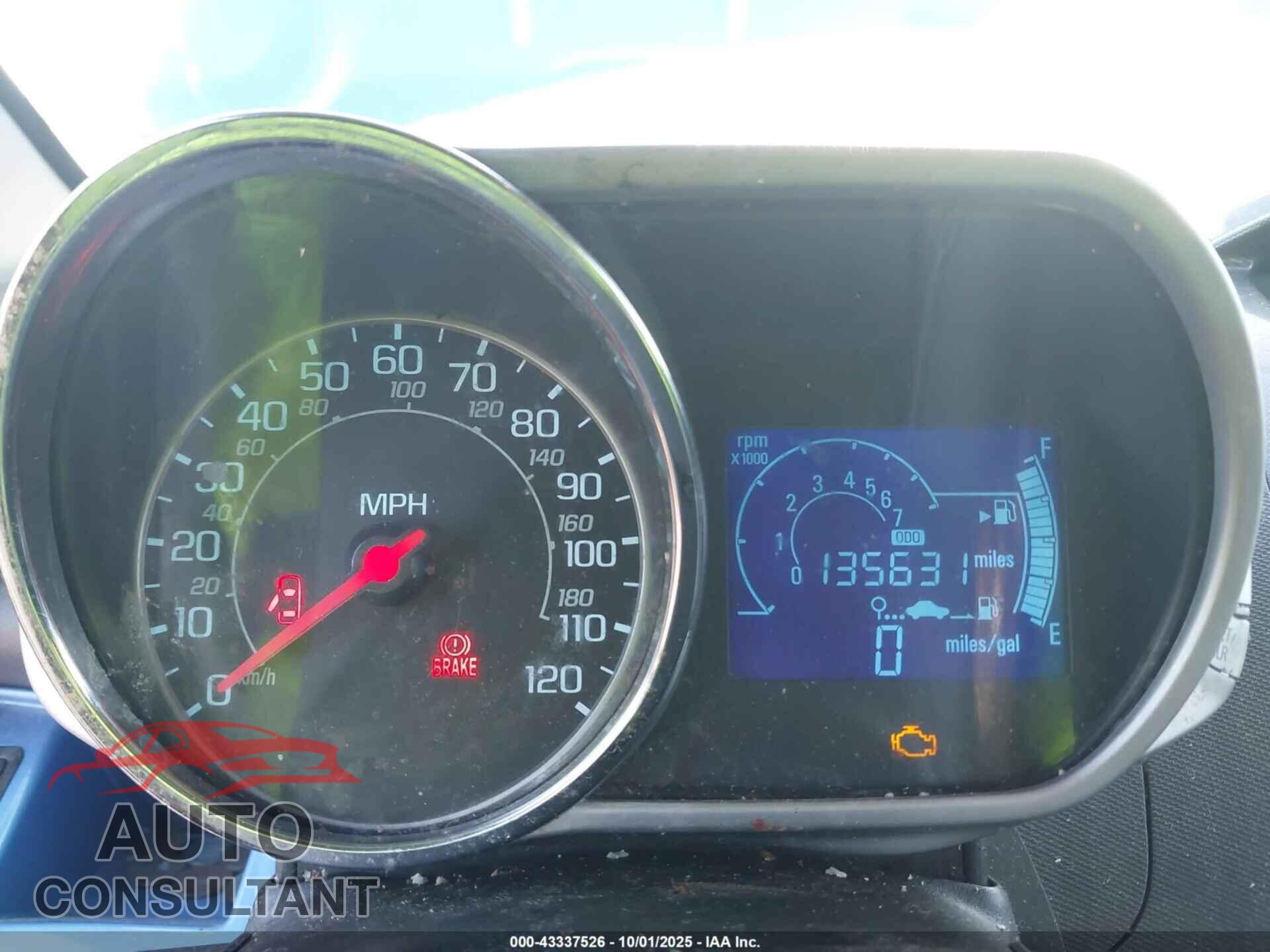 CHEVROLET SPARK 2014 - KL8CA6S91EC578714