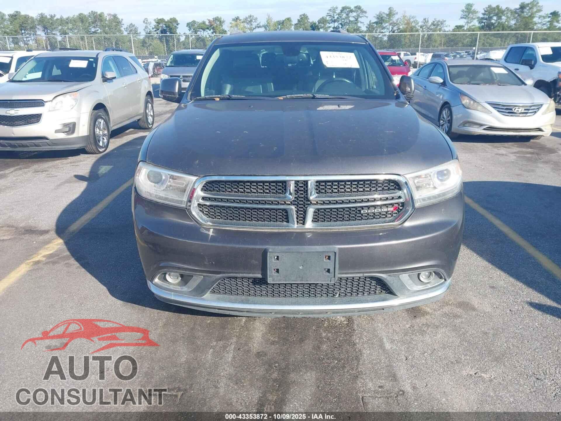 DODGE DURANGO 2015 - 1C4RDHDG0FC850025