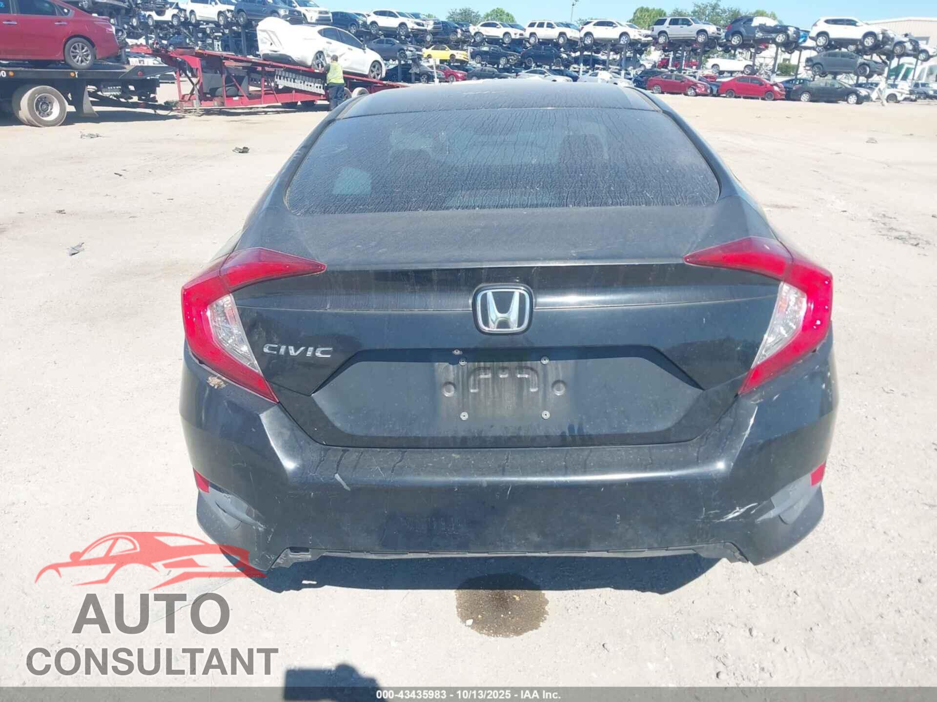 HONDA CIVIC 2017 - 19XFC2F52HE001945