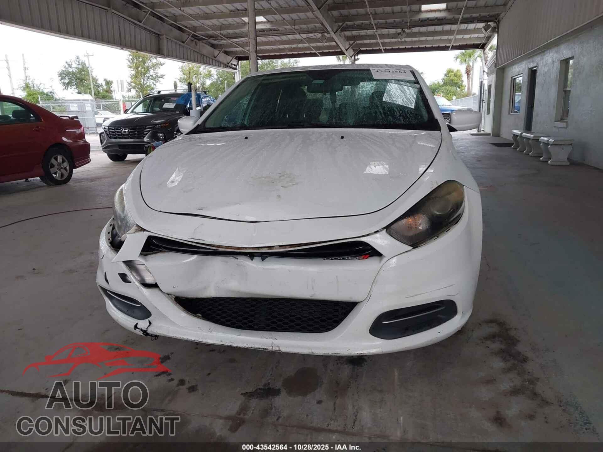DODGE DART 2015 - 1C3CDFBB3FD159412