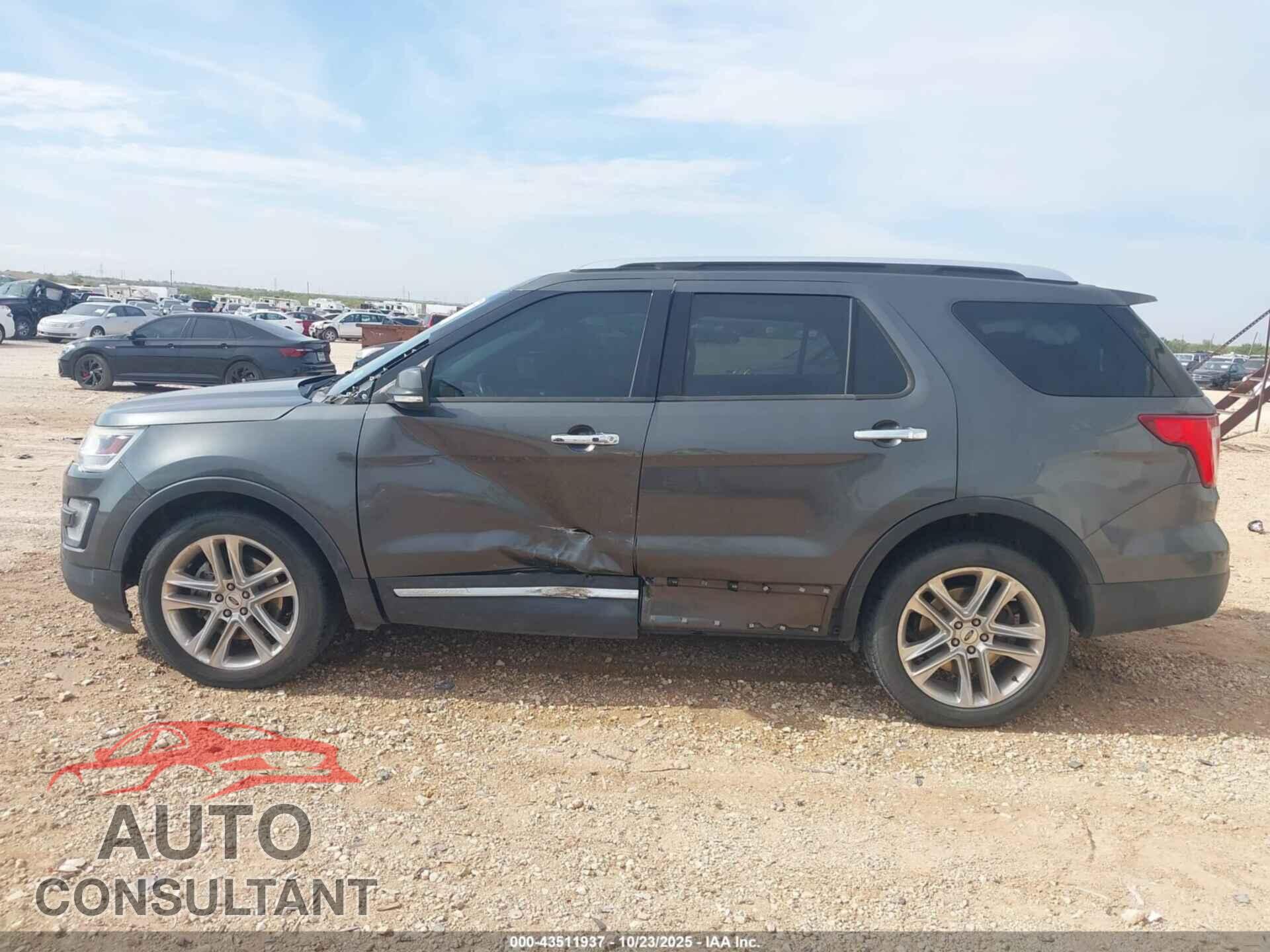 FORD EXPLORER 2017 - 1FM5K7F81HGC20610
