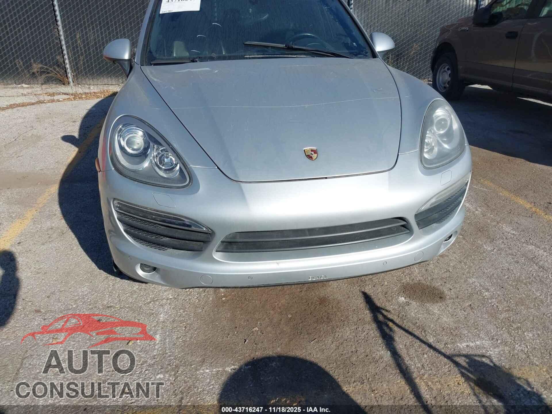 PORSCHE CAYENNE 2013 - WP1AB2A21DLA80910