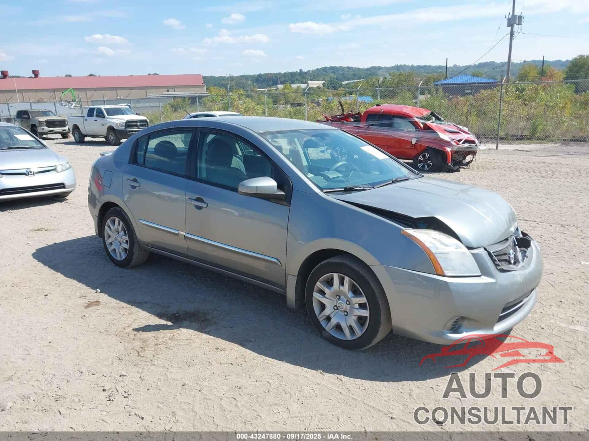 NISSAN SENTRA 2012 - 3N1AB6AP2CL768067