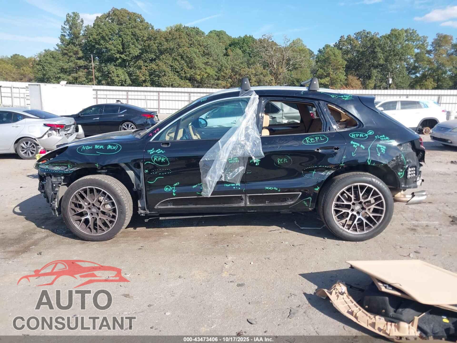 PORSCHE MACAN 2016 - WP1AB2A5XGLB48071
