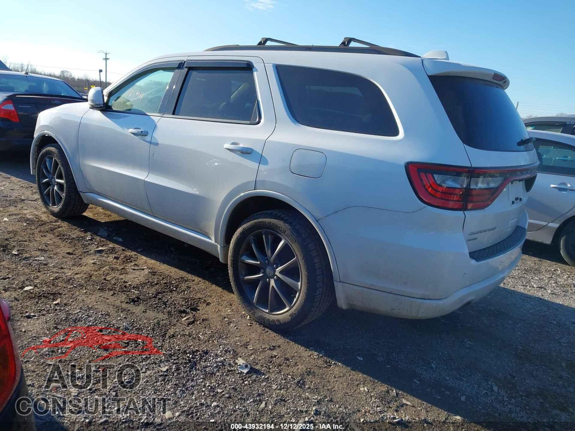 DODGE DURANGO 2017 - 1C4RDJDG1HC884226