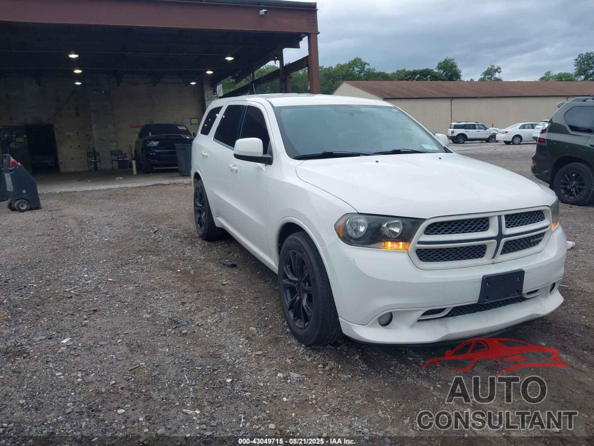 DODGE DURANGO 2011 - 1D4RE3GG8BC712497