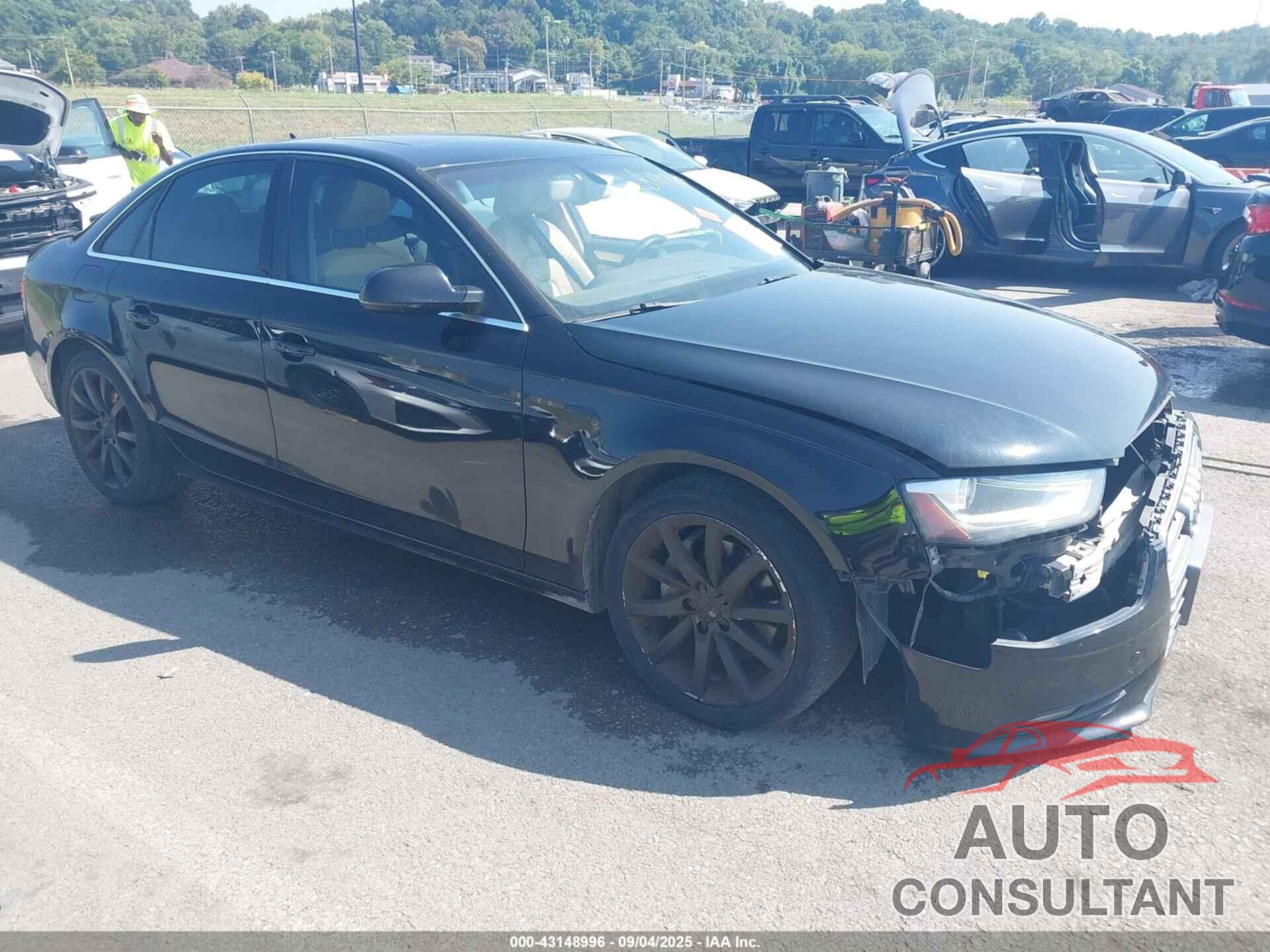 AUDI A4 2013 - WAUFFAFL1DN005018