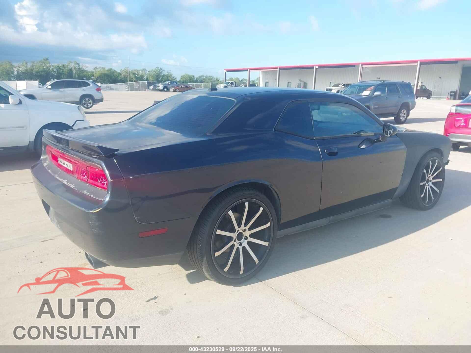 DODGE CHALLENGER 2012 - 2C3CDYAG8CH125196