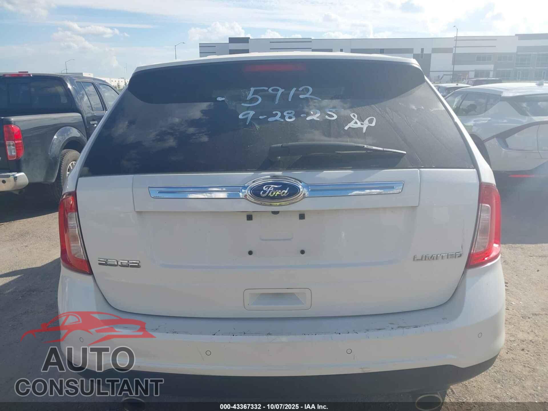 FORD EDGE 2014 - 2FMDK3KC9EBA51292