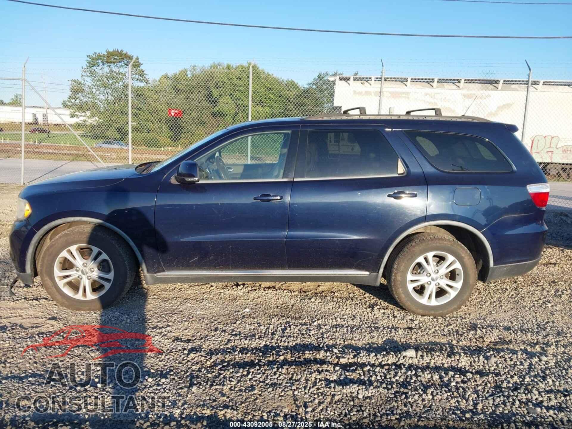 DODGE DURANGO 2012 - 1C4SDJDT2CC163534