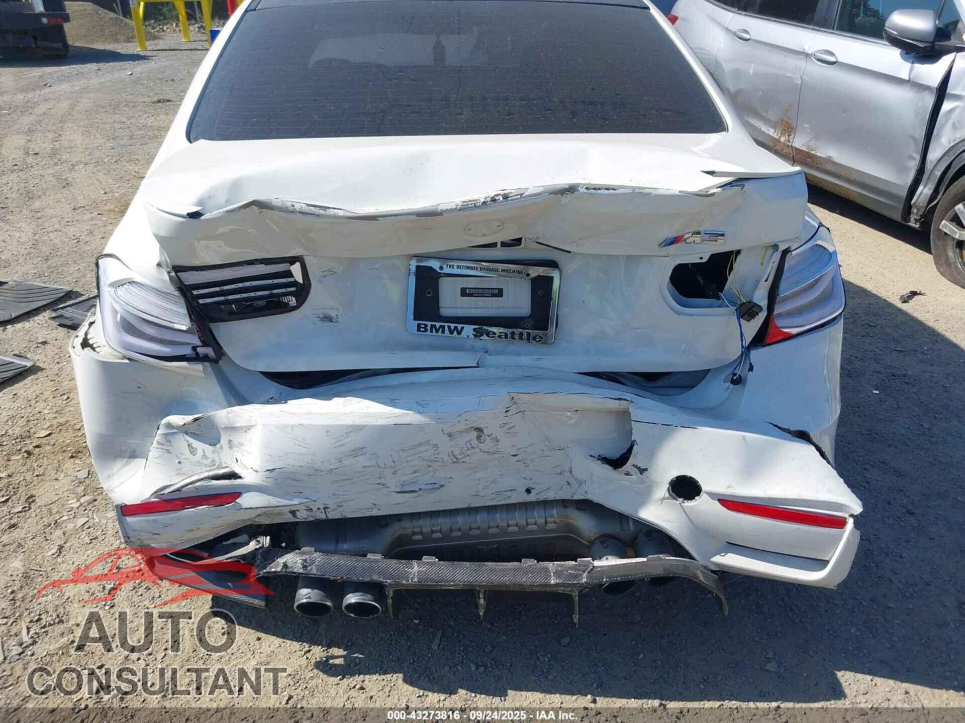 BMW M3 2015 - WBS3C9C51FP806003