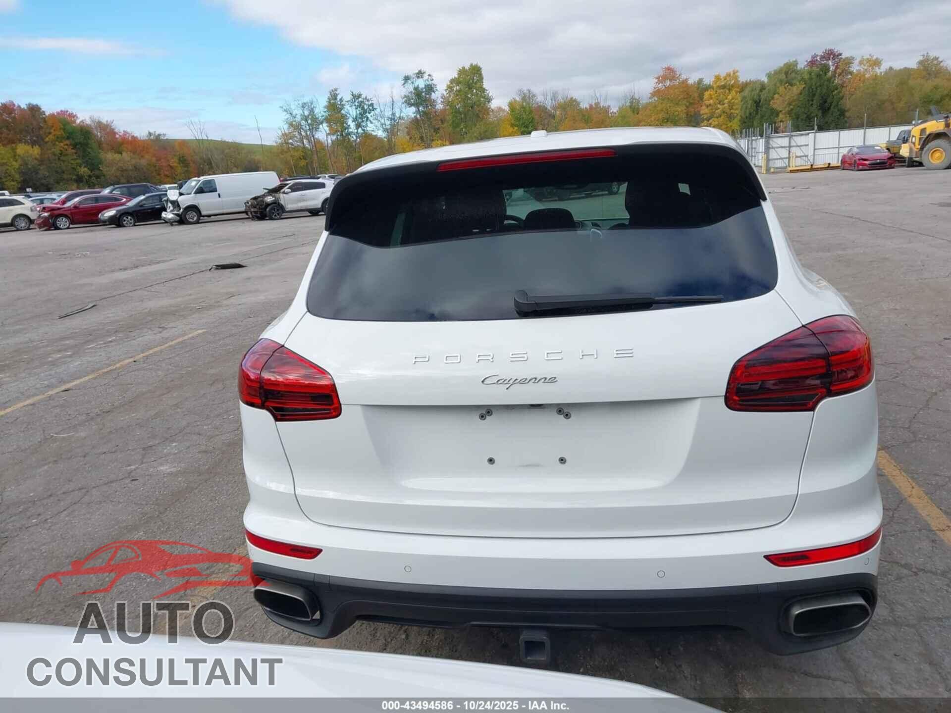 PORSCHE CAYENNE 2017 - WP1AA2A25HKA82870