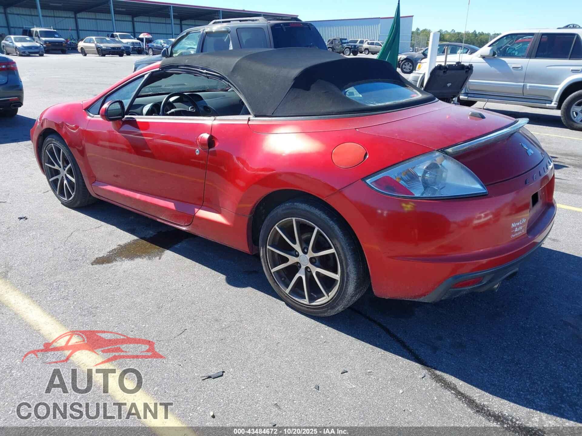 MITSUBISHI ECLIPSE SPYDER 2011 - 4A37L5EF9BE002008