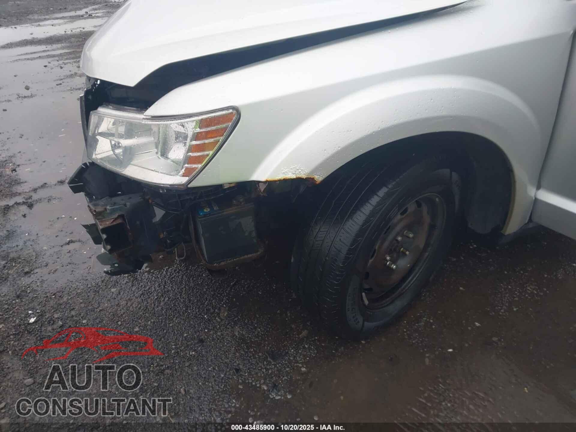 DODGE JOURNEY 2012 - 3C4PDCAB4CT154190