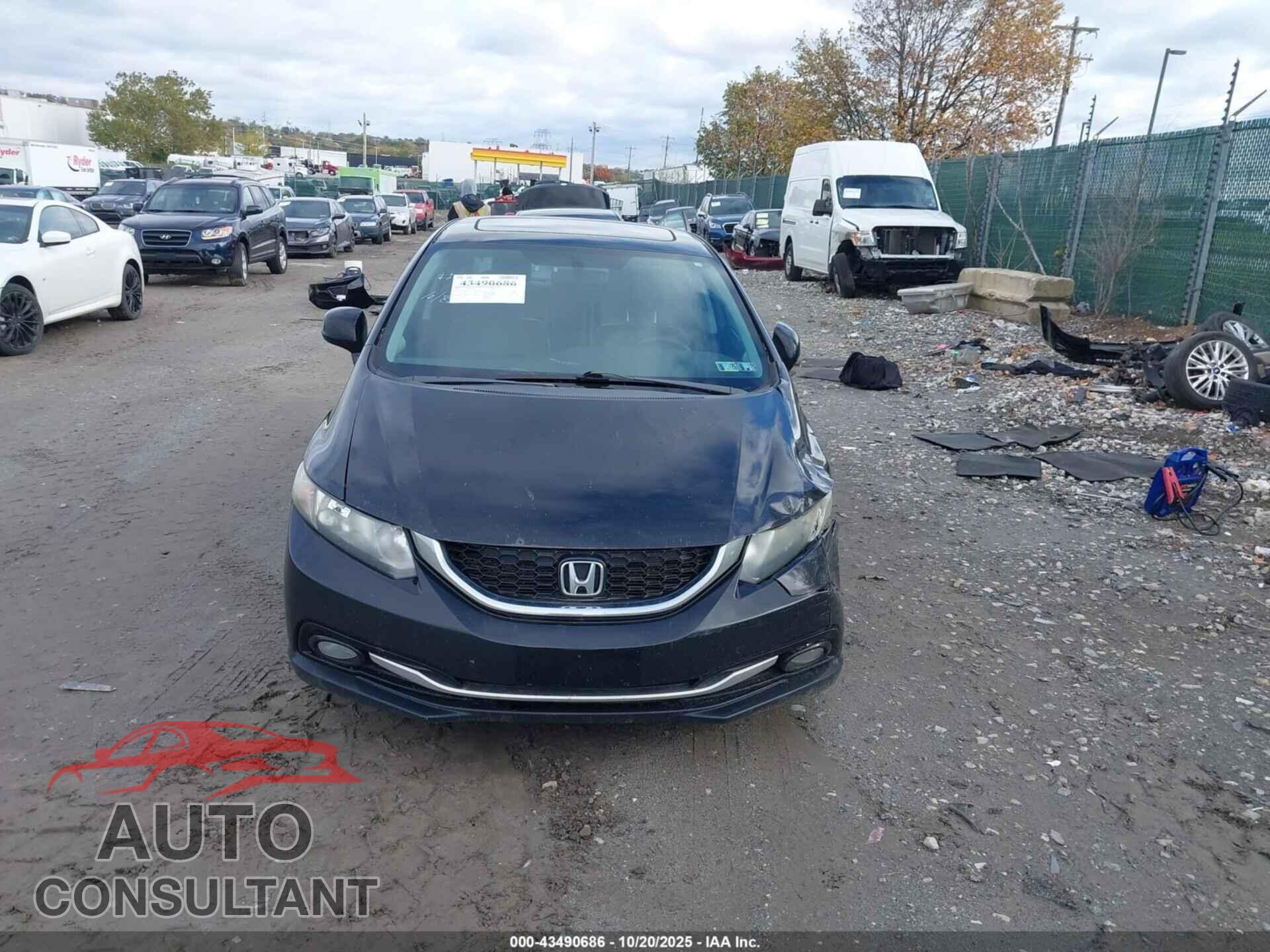 HONDA CIVIC 2013 - 19XFB2F94DE250764