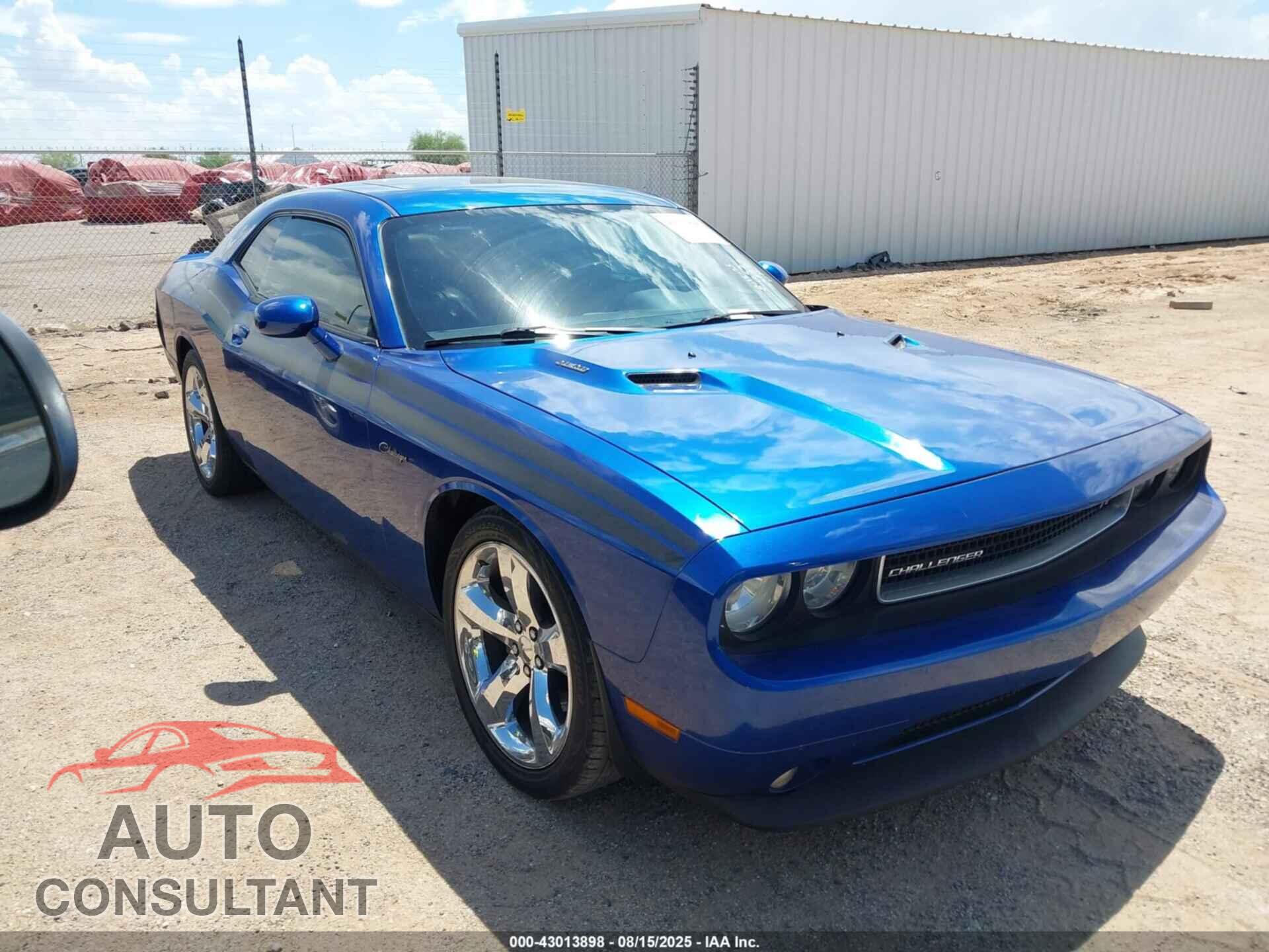 DODGE CHALLENGER 2012 - 2C3CDYBT8CH238822