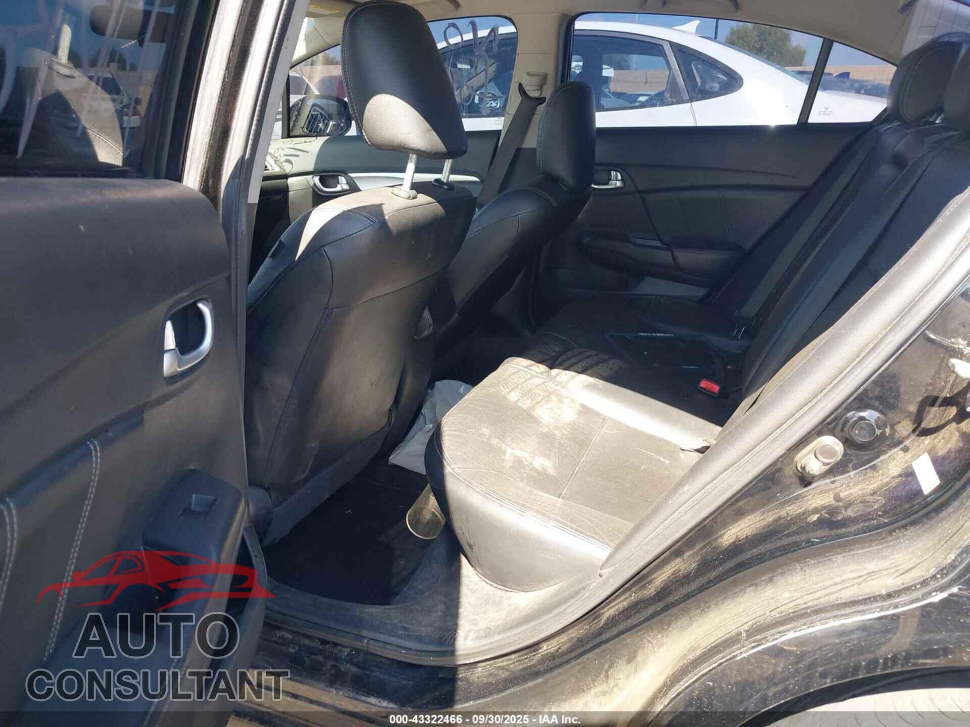 HONDA CIVIC 2013 - 19XFB2F98DE212468
