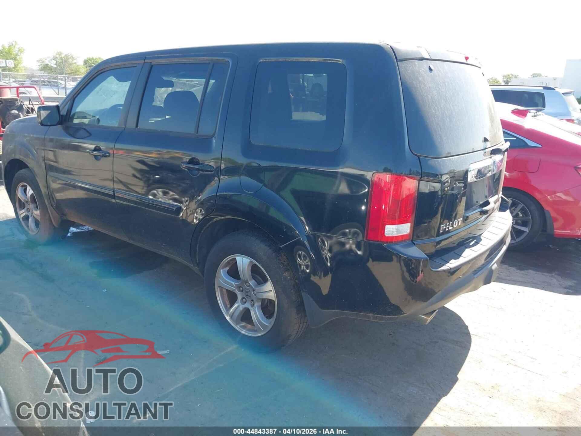 HONDA PILOT 2012 - 5FNYF4H54CB007726