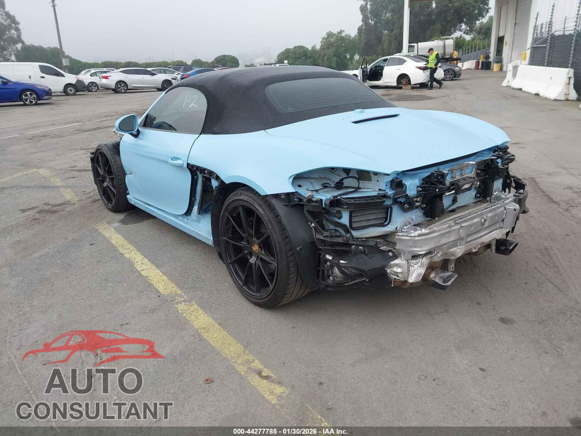 PORSCHE BOXSTER 2022 - WP0CD2A8XNS228813