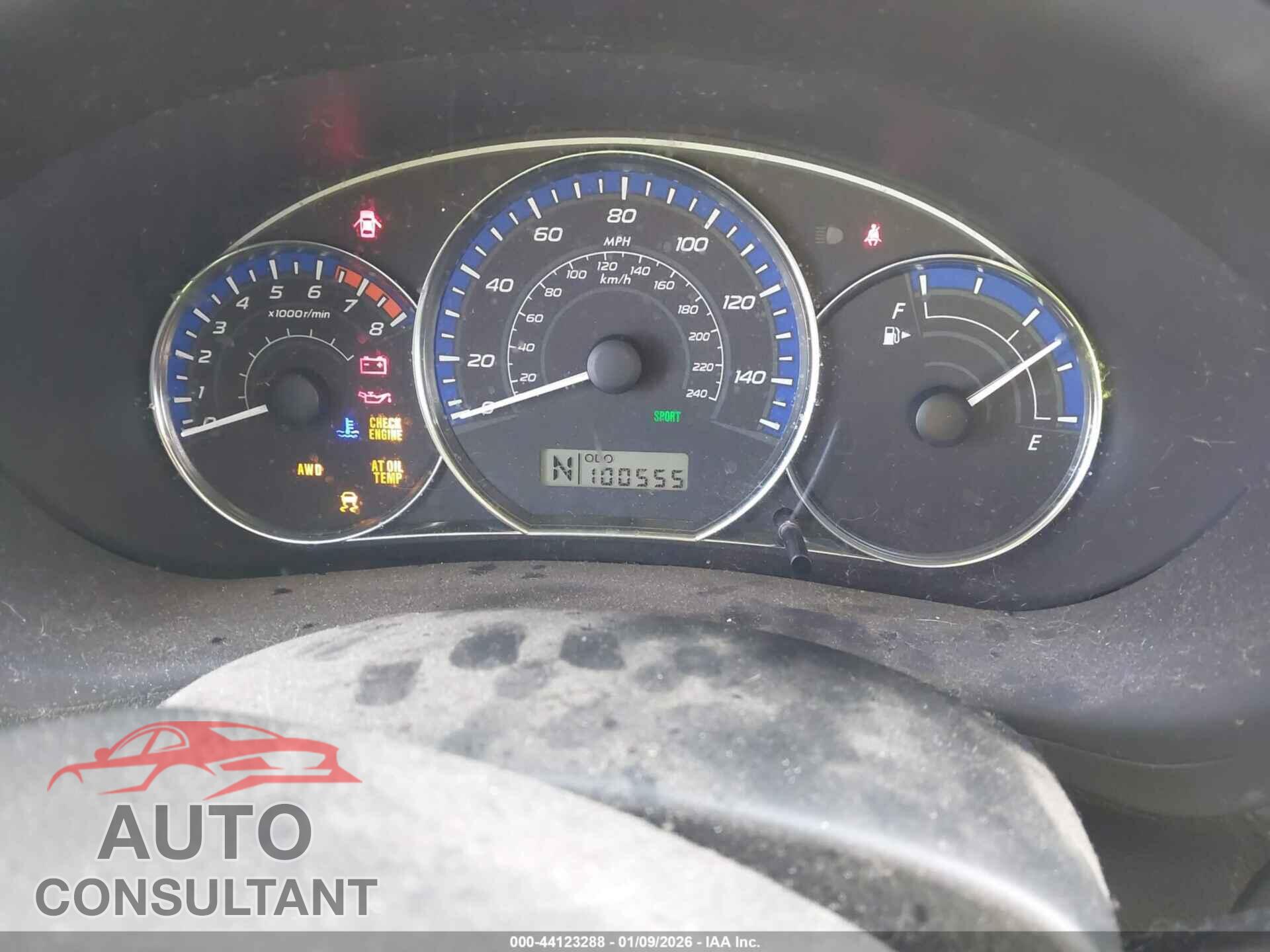 SUBARU FORESTER 2012 - JF2SHABC0CH467618
