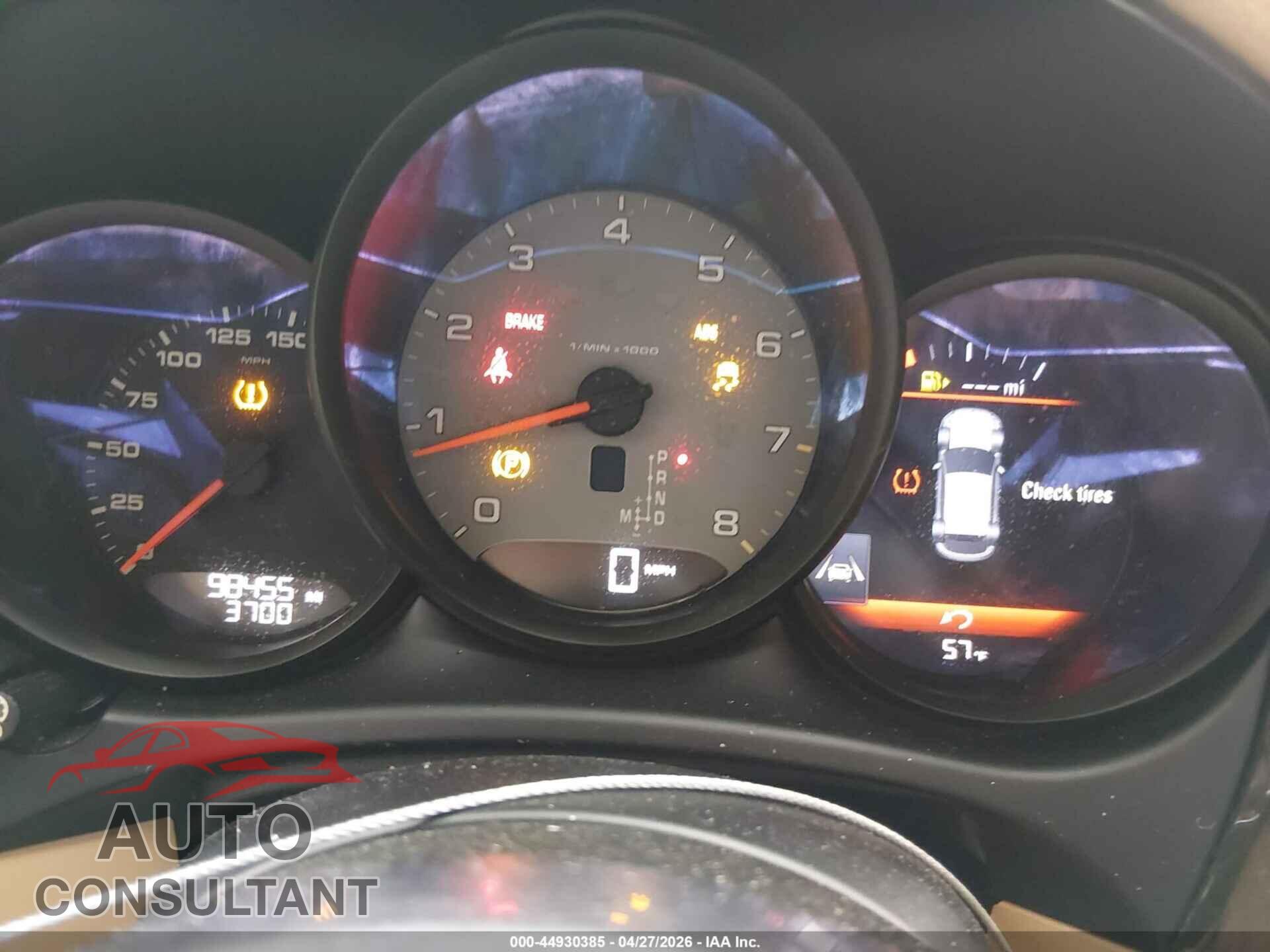 PORSCHE MACAN 2017 - WP1AB2A54HLB20543