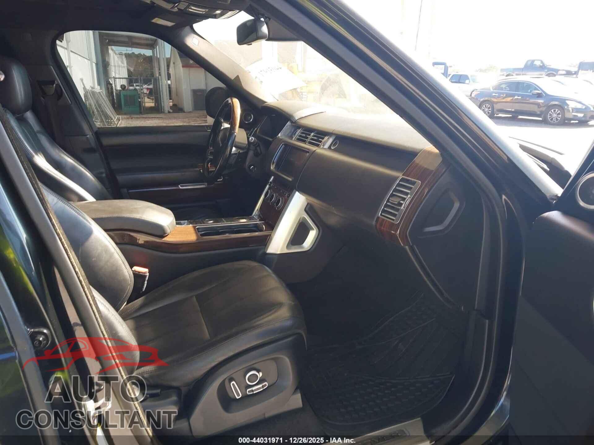 LAND ROVER RANGE ROVER 2016 - SALGS3EF4GA250247