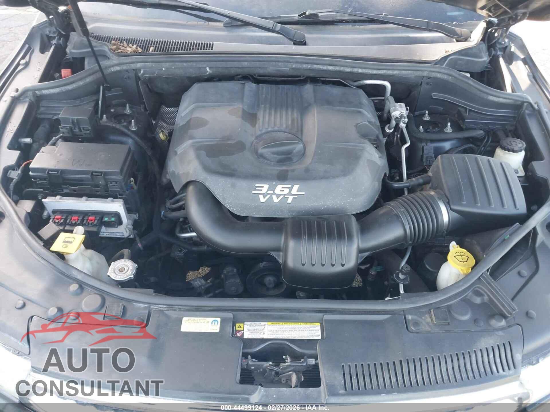 DODGE DURANGO 2013 - 1C4RDHDGXDC598071