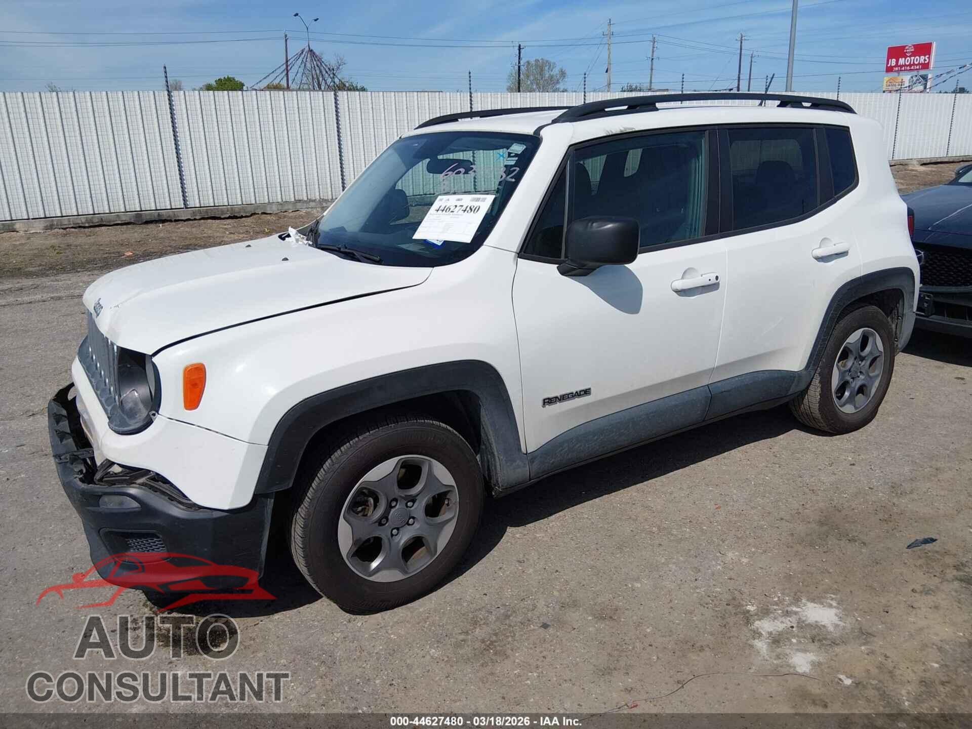 JEEP RENEGADE 2017 - ZACCJAAB4HPF82819